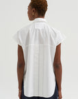 Cap Sleeve Top, White