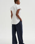 Cap Sleeve Top, White