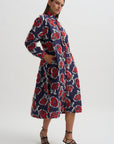 Love You Dress, Red Navy Birdy