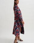Love You Dress, Red Navy Birdy