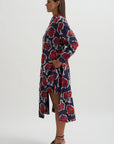 Love You Dress, Red Navy Birdy