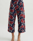 Say Cotton Pants, Red Navy Birdy