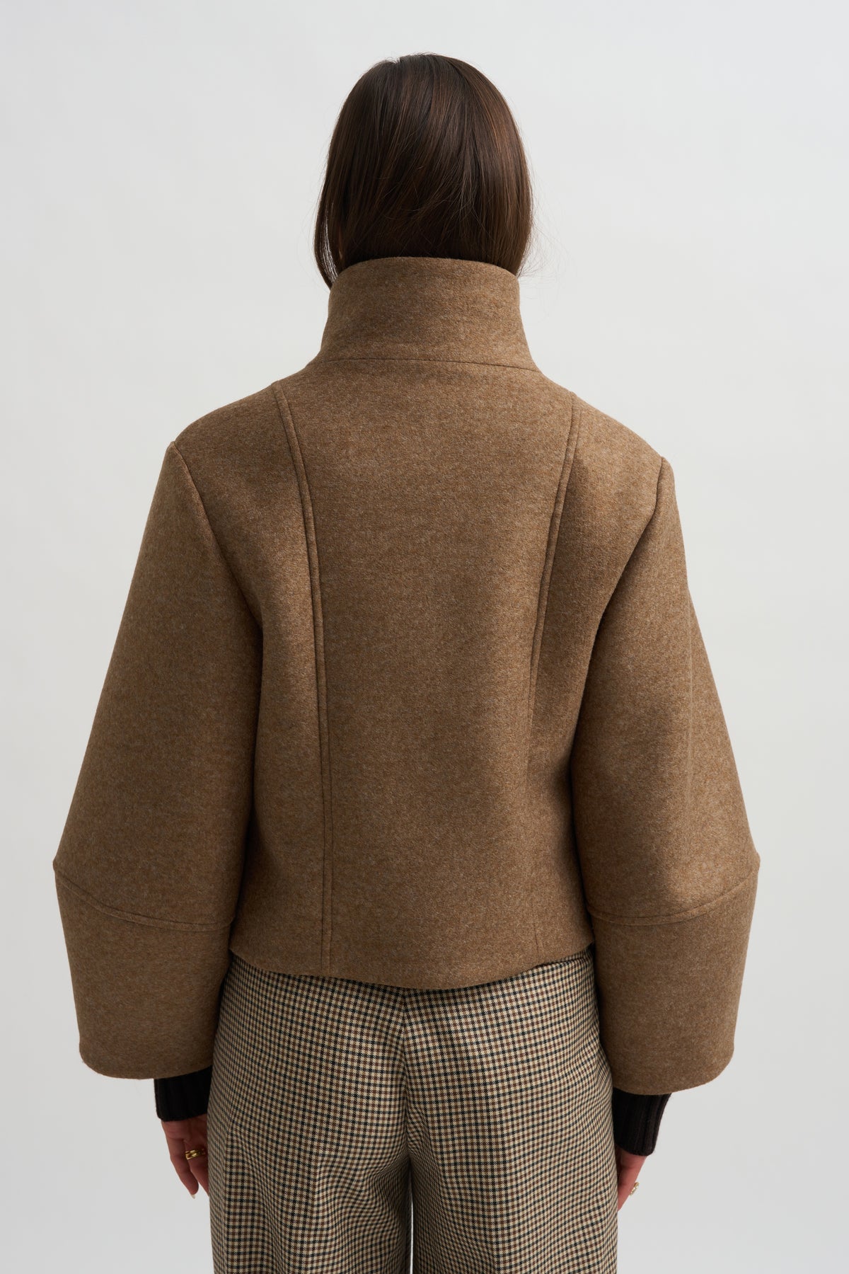 Moon Short Jacket, Camel