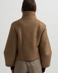 Moon Short Jacket, Camel