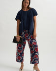 Thumb Plisse Blouse, Blues