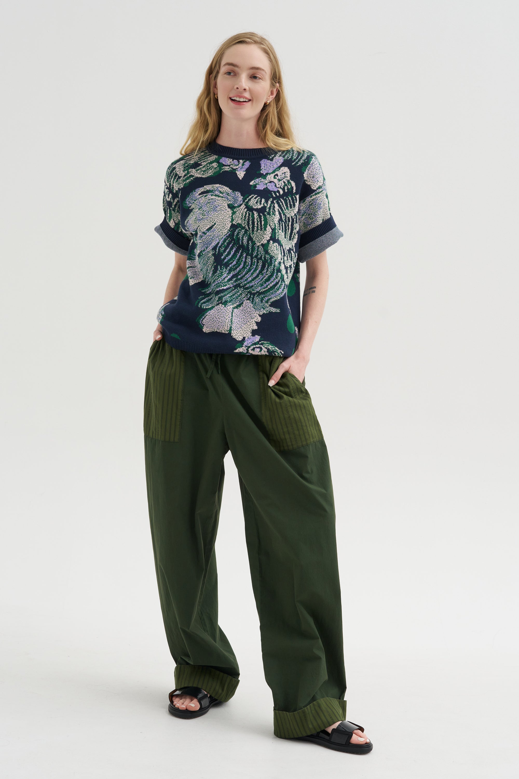 Helmet Pants, Garden Green