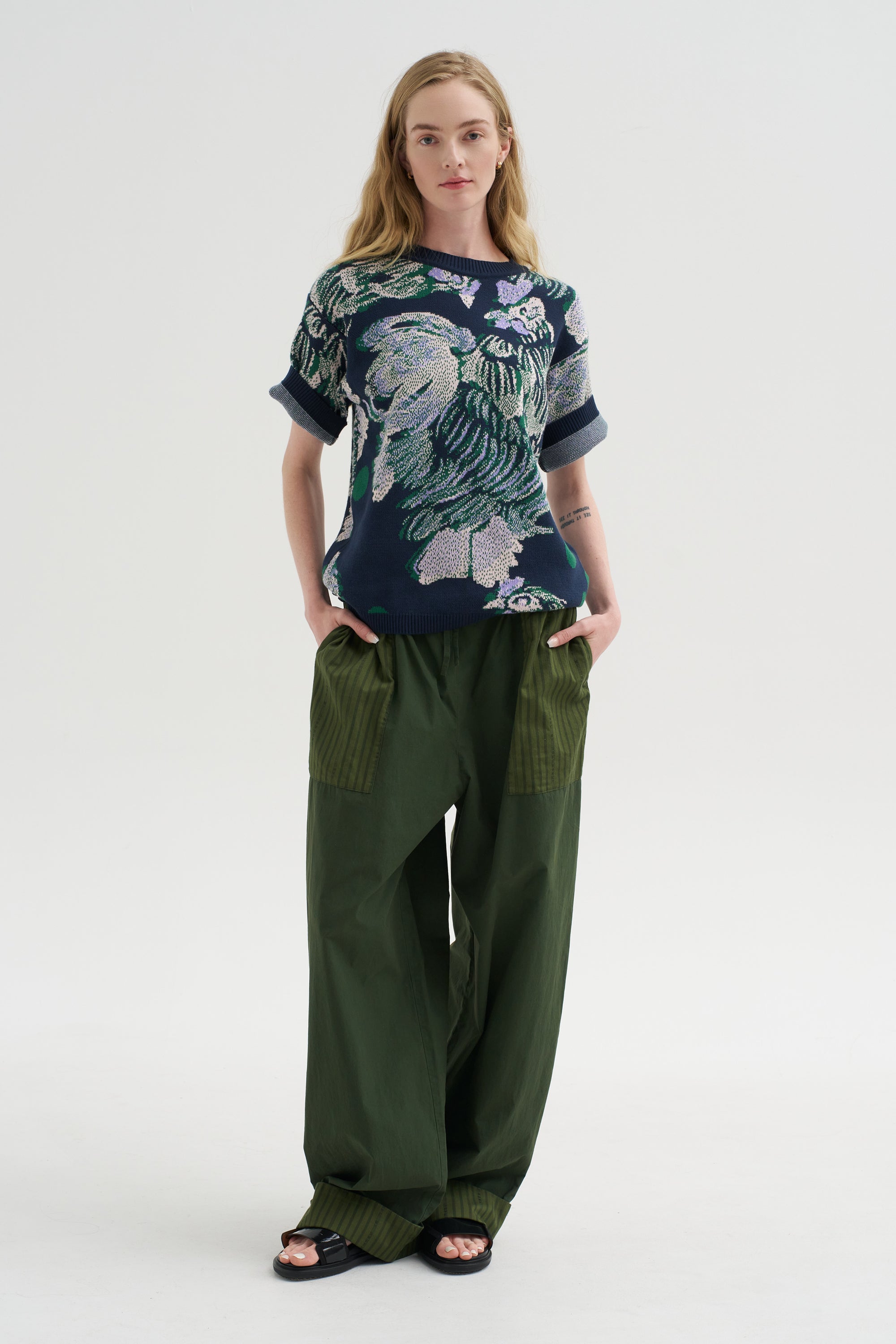 Helmet Pants, Garden Green