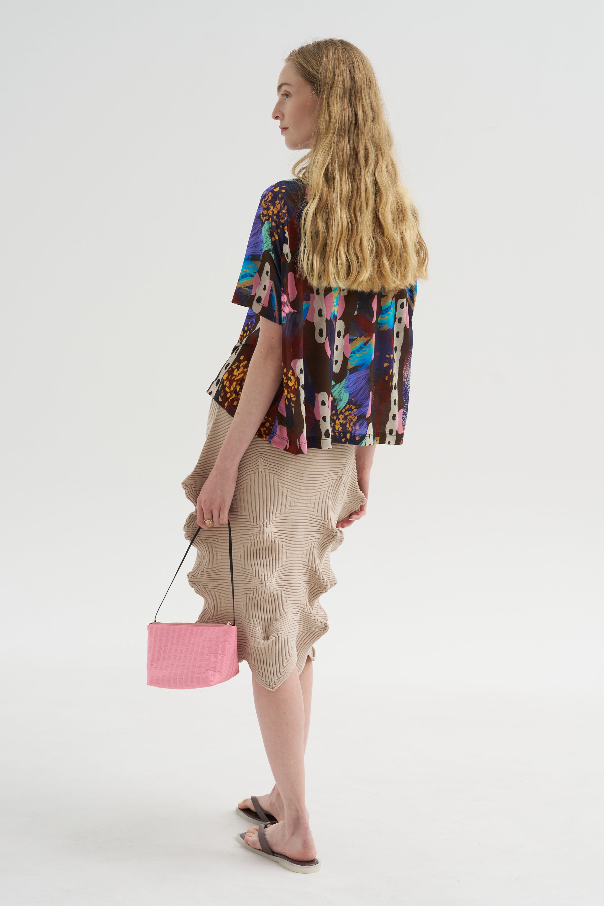 Jersey Cover Tee, Polliwog Print