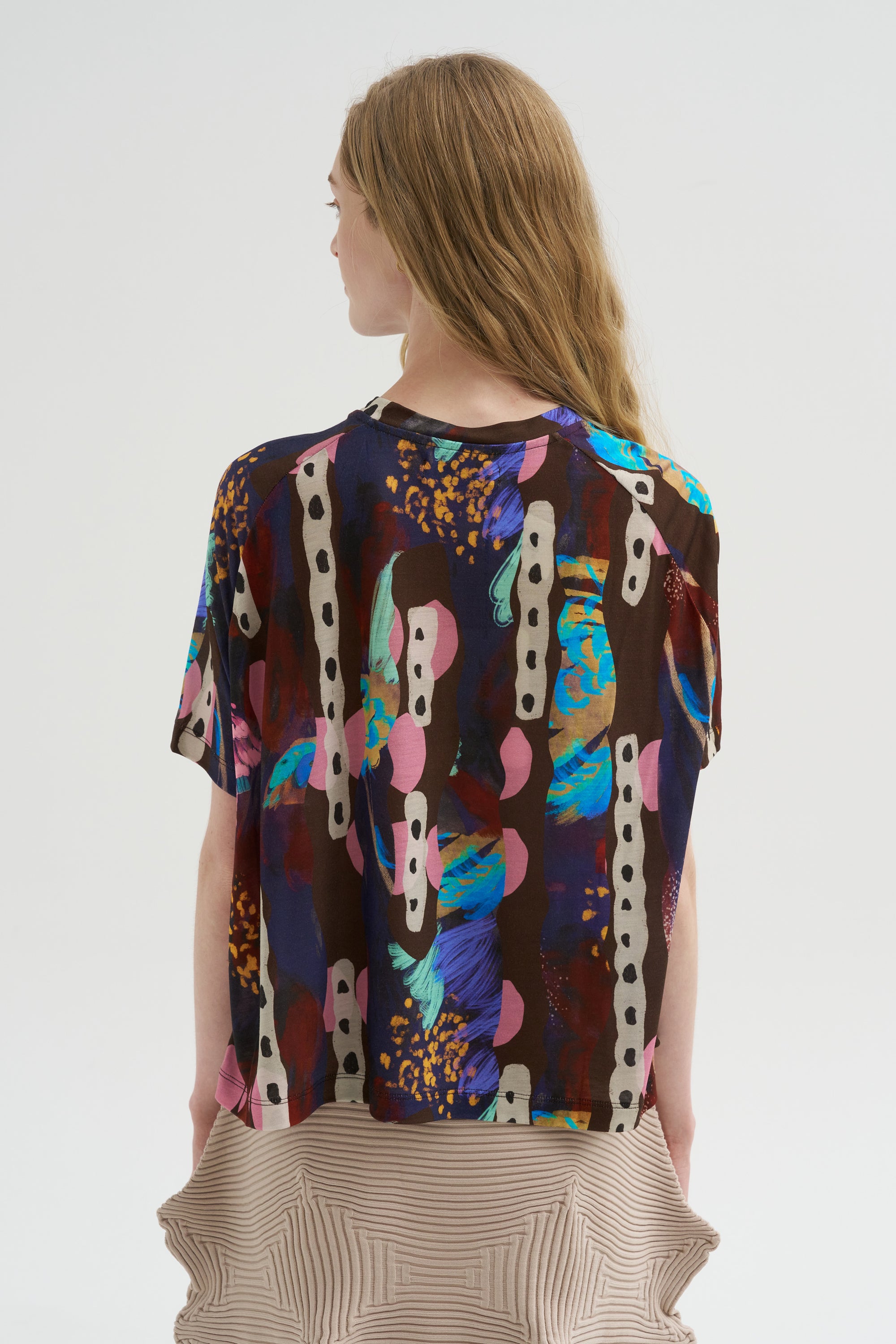 Jersey Cover Tee, Polliwog Print