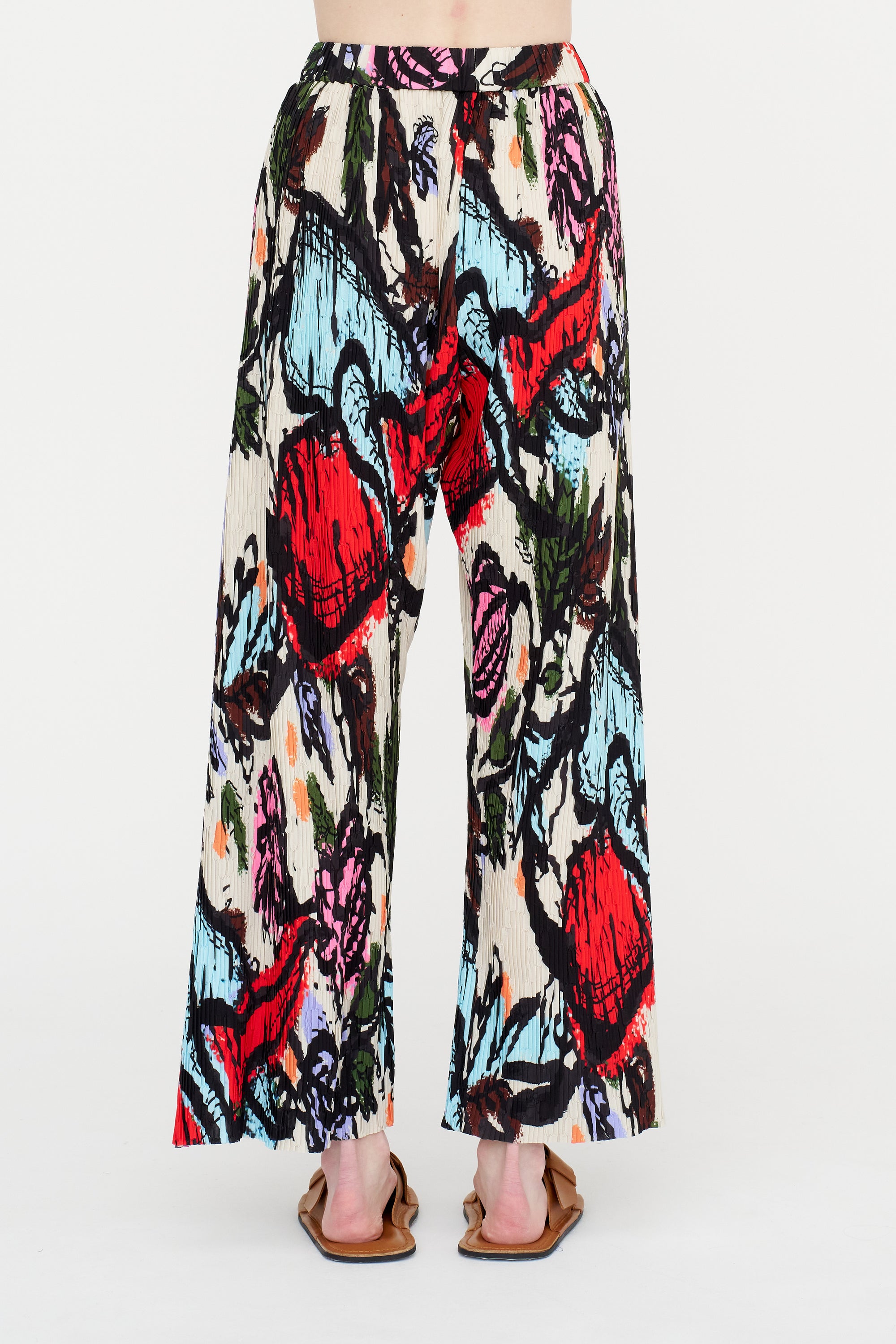 Fold Plissé Pants, Carrots