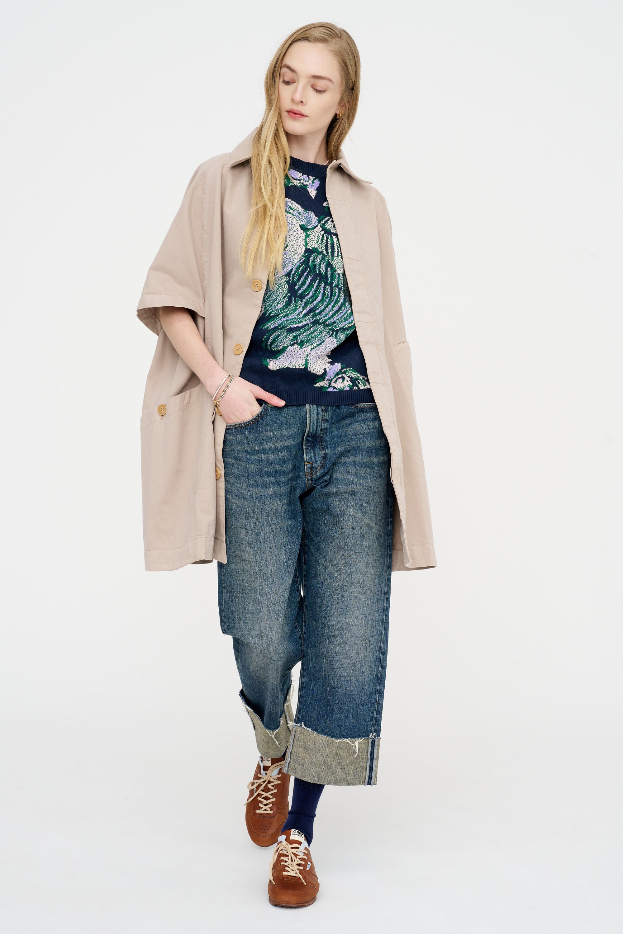 Suit Cover Coat, Sand