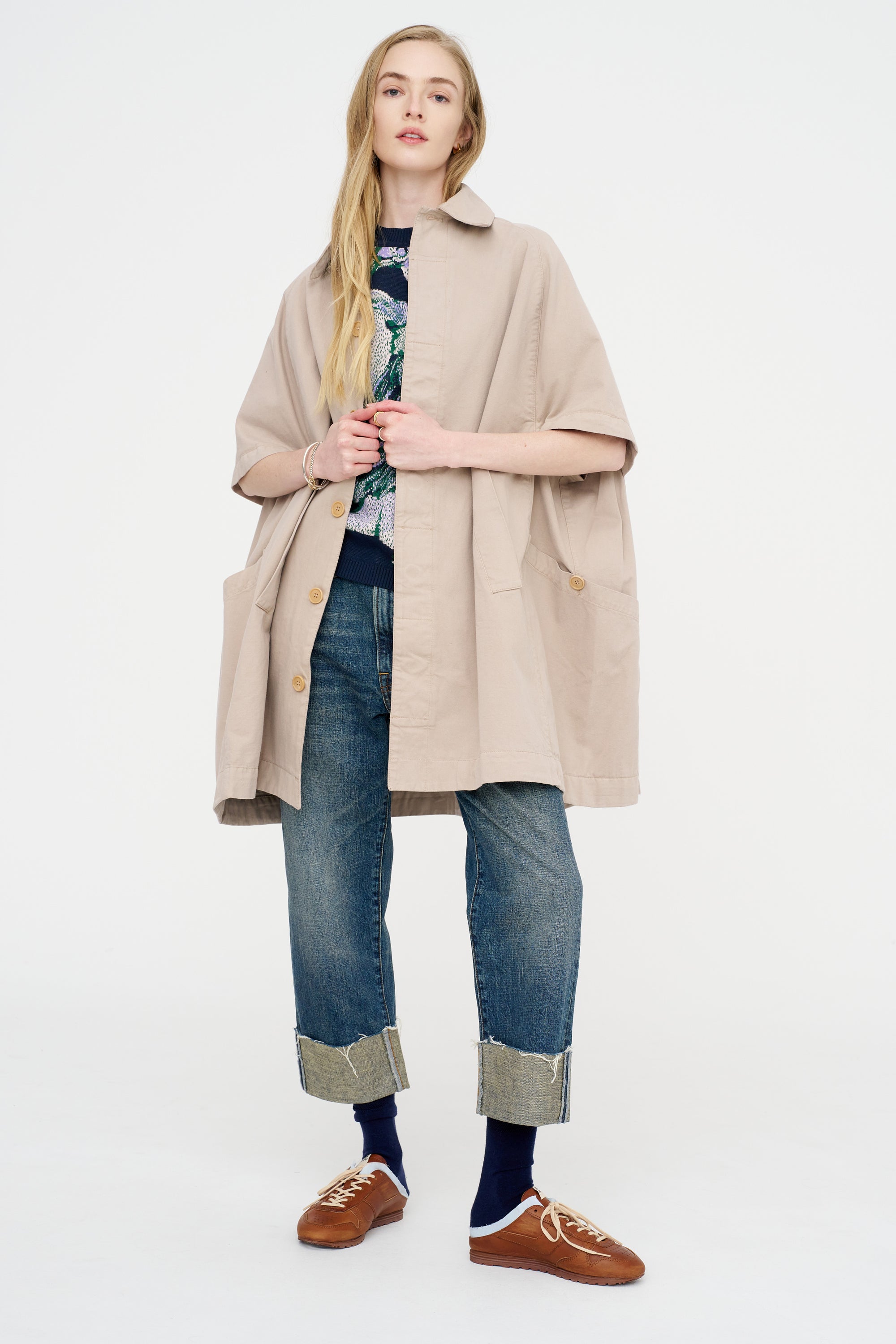 Suit Cover Coat, Sand