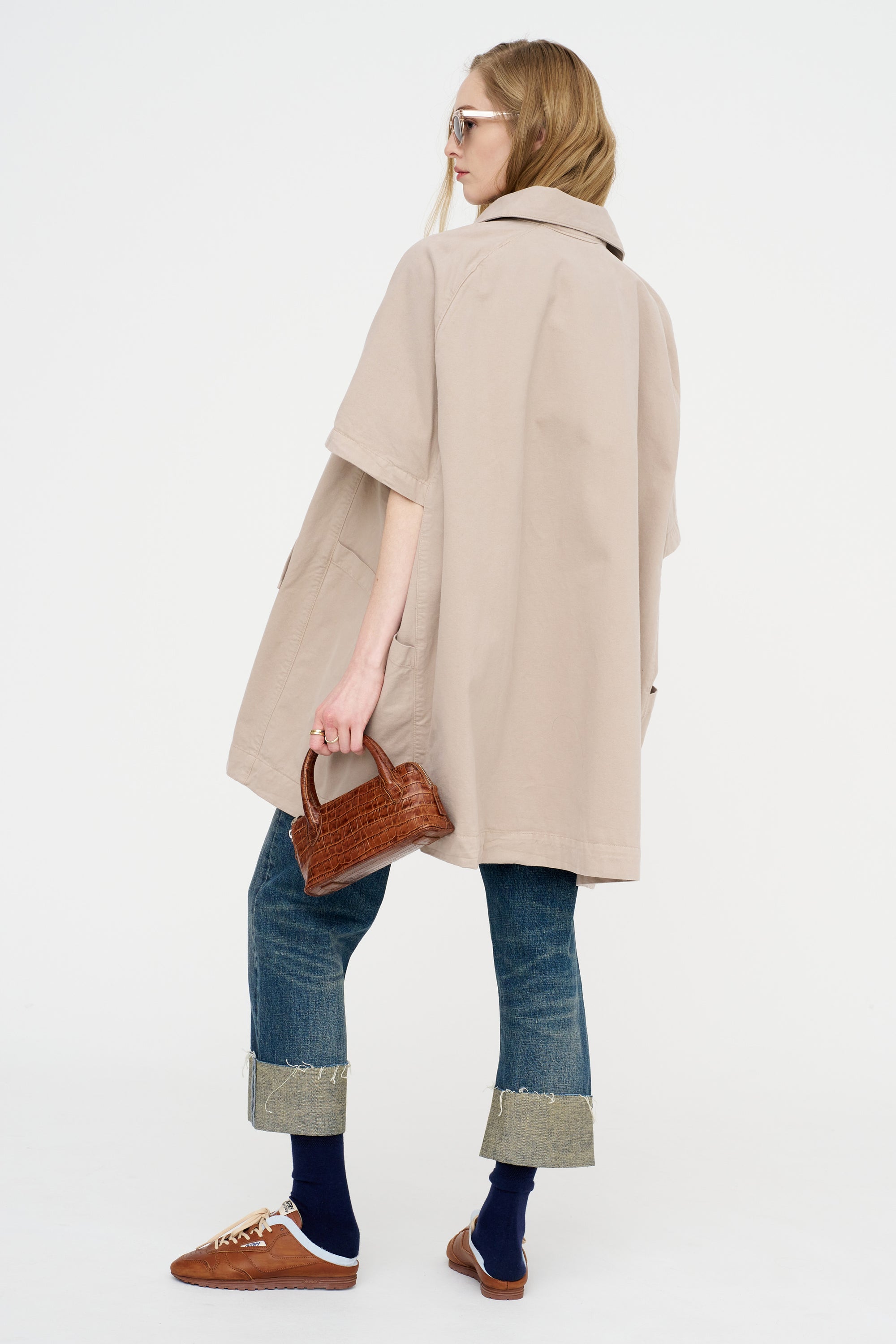 Suit Cover Coat, Sand