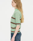 Safe-T Knit, Green Grey Denim
