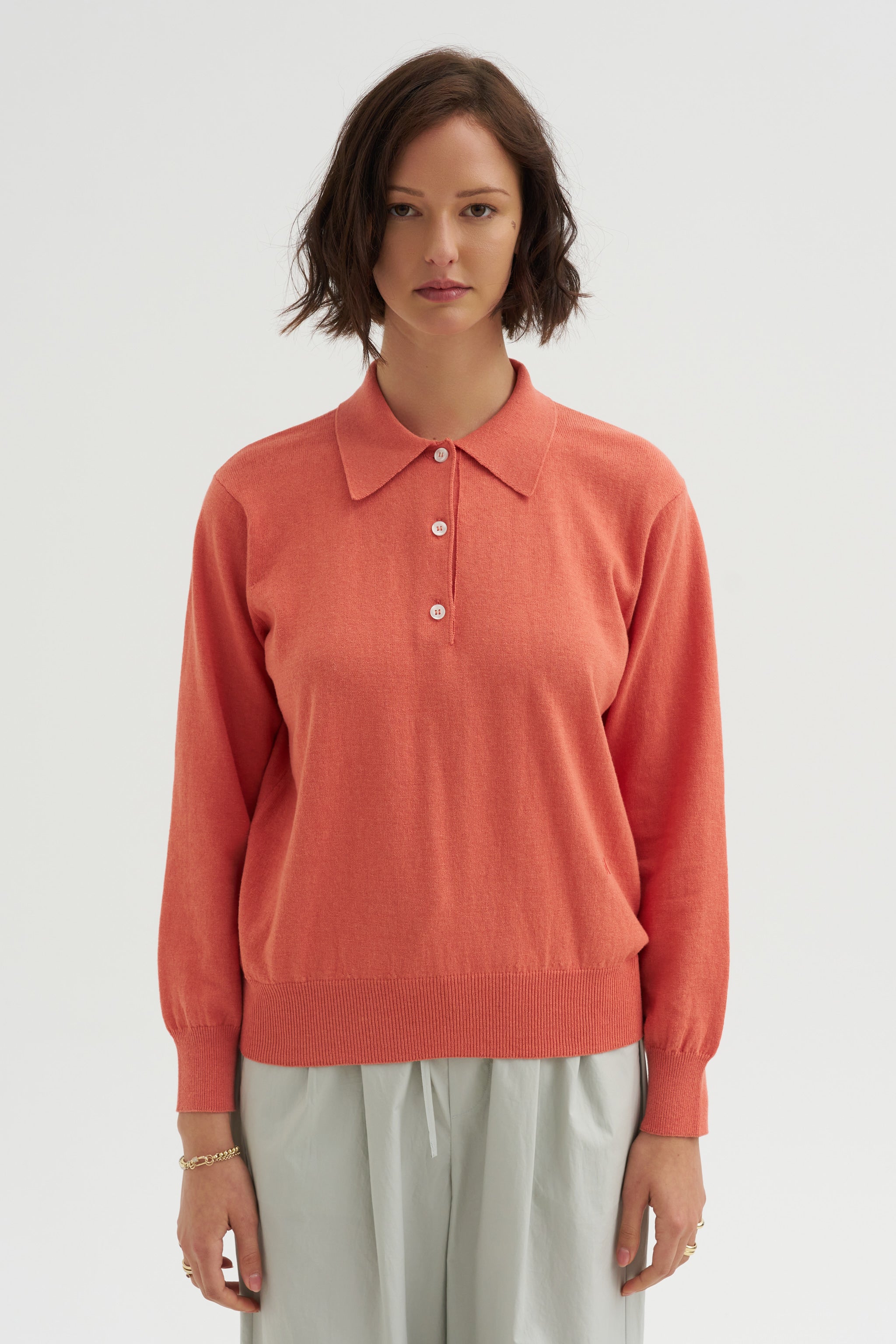Sid Polo, Apricot – Kick Pleat
