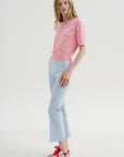Kick Pant, Pale Blue Seersucker