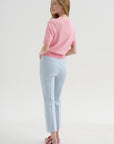 Kick Pant, Pale Blue Seersucker