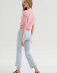 Kick Pant, Pale Blue Seersucker