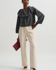 Corduroy Evie Pant, Ivory
