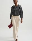 Corduroy Evie Pant, Ivory