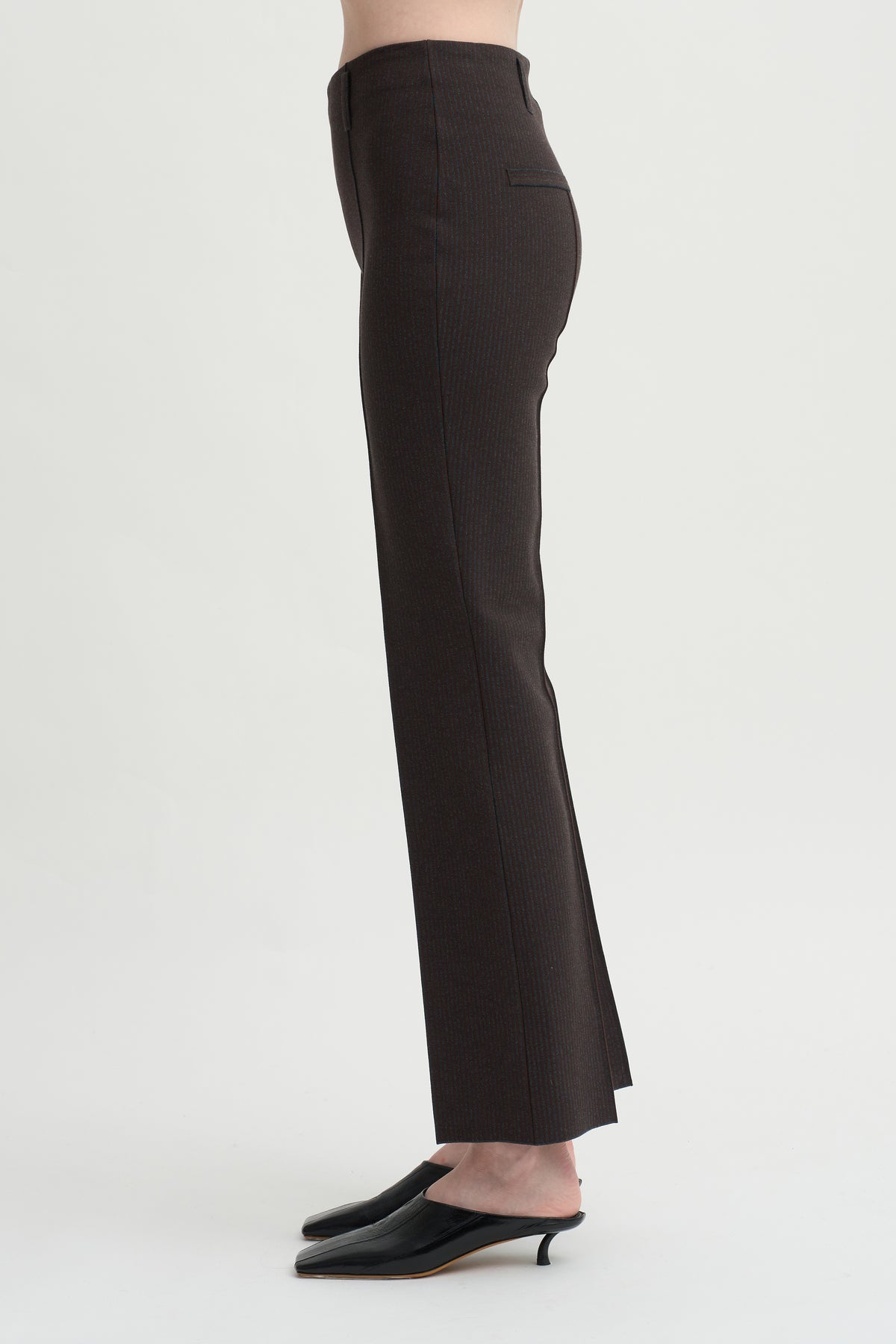 Seersucker Luke Pant,, Charcoal &amp; Chocolate
