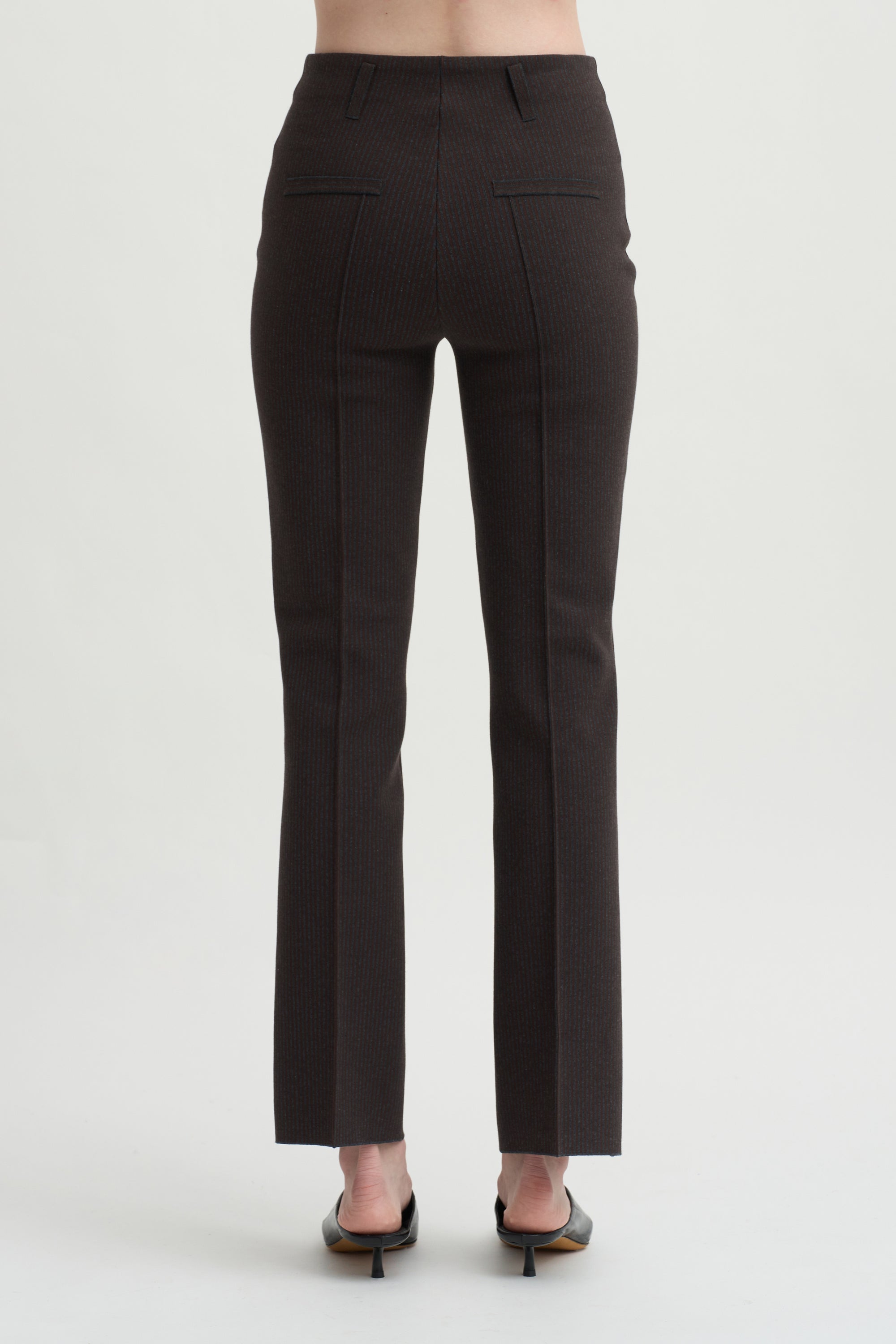 Seersucker Luke Pant,, Charcoal &amp; Chocolate