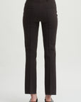 Seersucker Luke Pant,, Charcoal & Chocolate