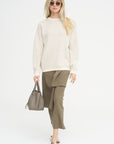 Raw Layer Skirt, Clay