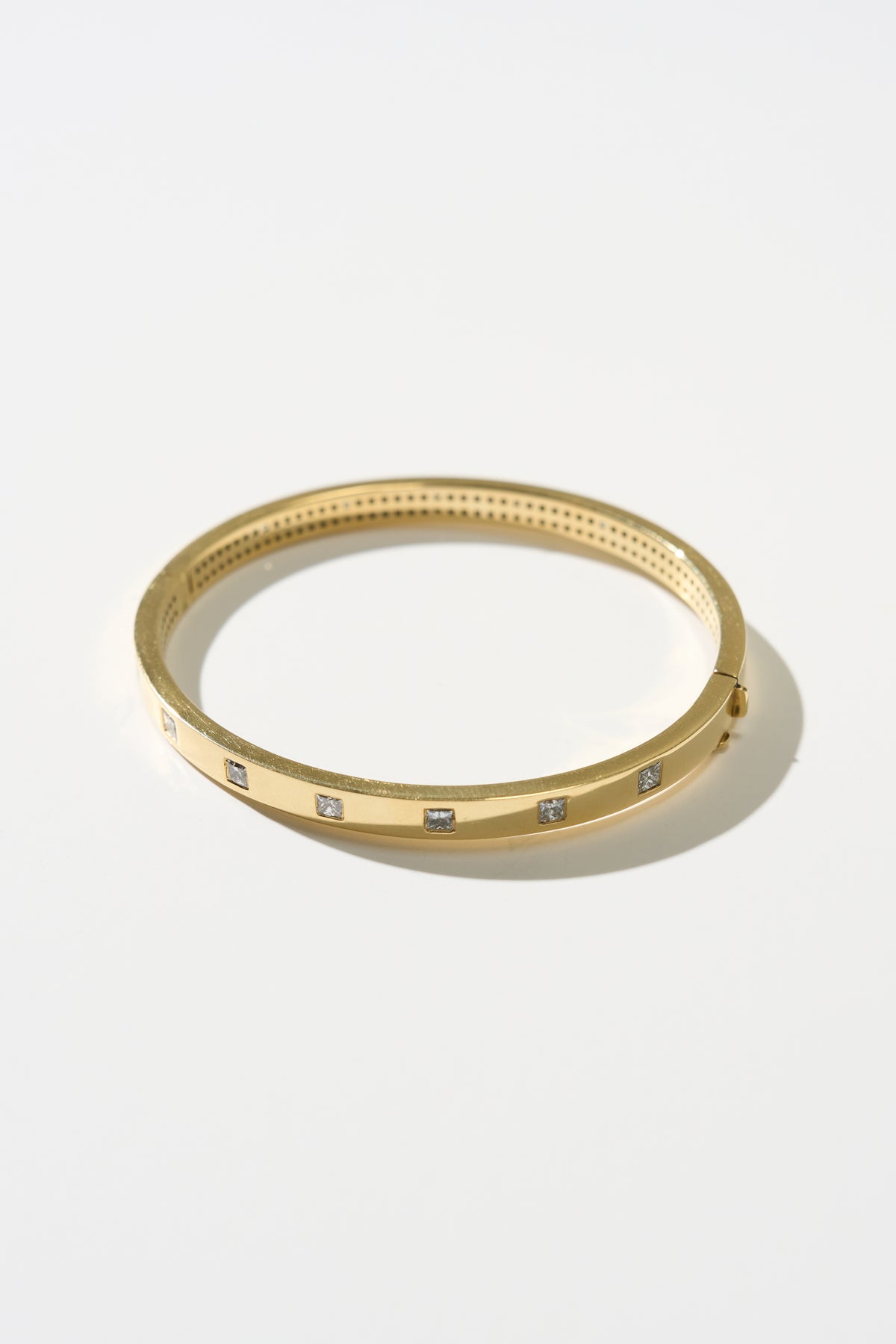 Princess Bangle - Diamond, Yellow Gold