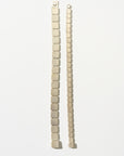 Large Tile Bracelet - Matte, Silver