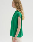 Hexham - Silk Crepe Blouse, Green