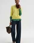 Camille - Silk And Lurex Shirt, Green