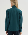 Marius - Wool Gabardine Tunic, Green