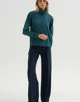 Marius - Wool Gabardine Tunic, Green