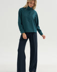 Marius - Wool Gabardine Tunic, Green