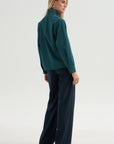 Marius - Wool Gabardine Tunic, Green