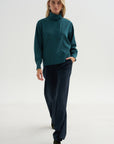 Marius - Wool Gabardine Tunic, Green