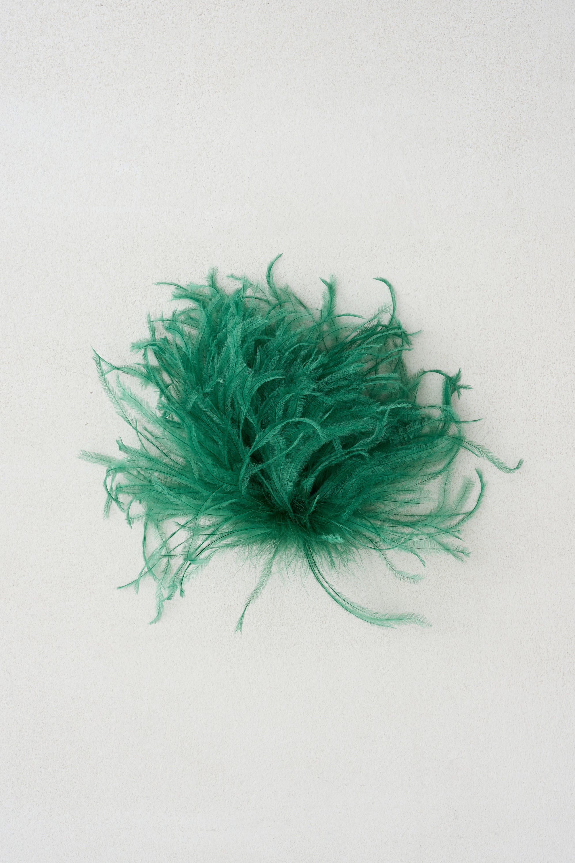 Meryl - Ostrich Feather Brooch