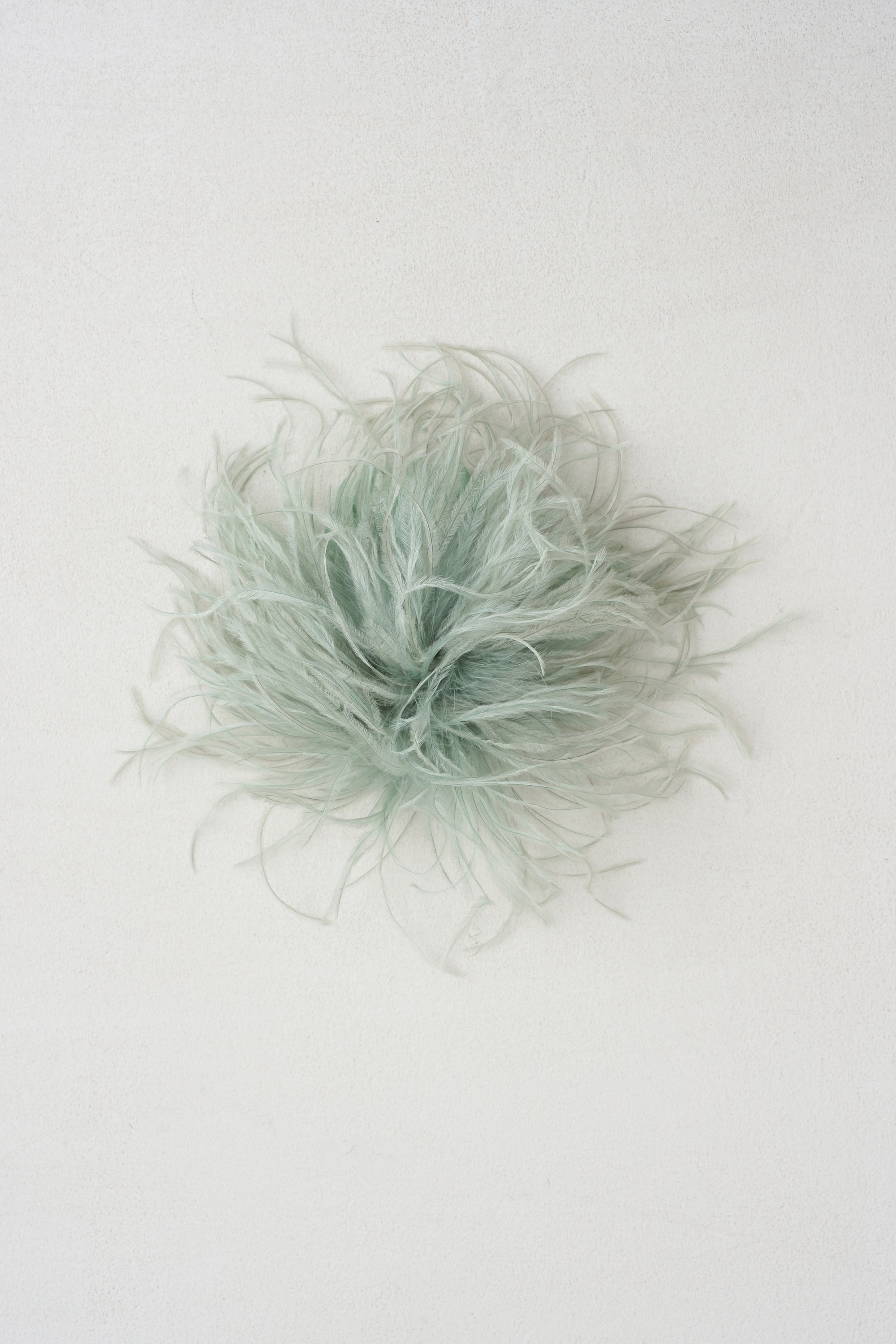 Meryl - Ostrich Feather Brooch