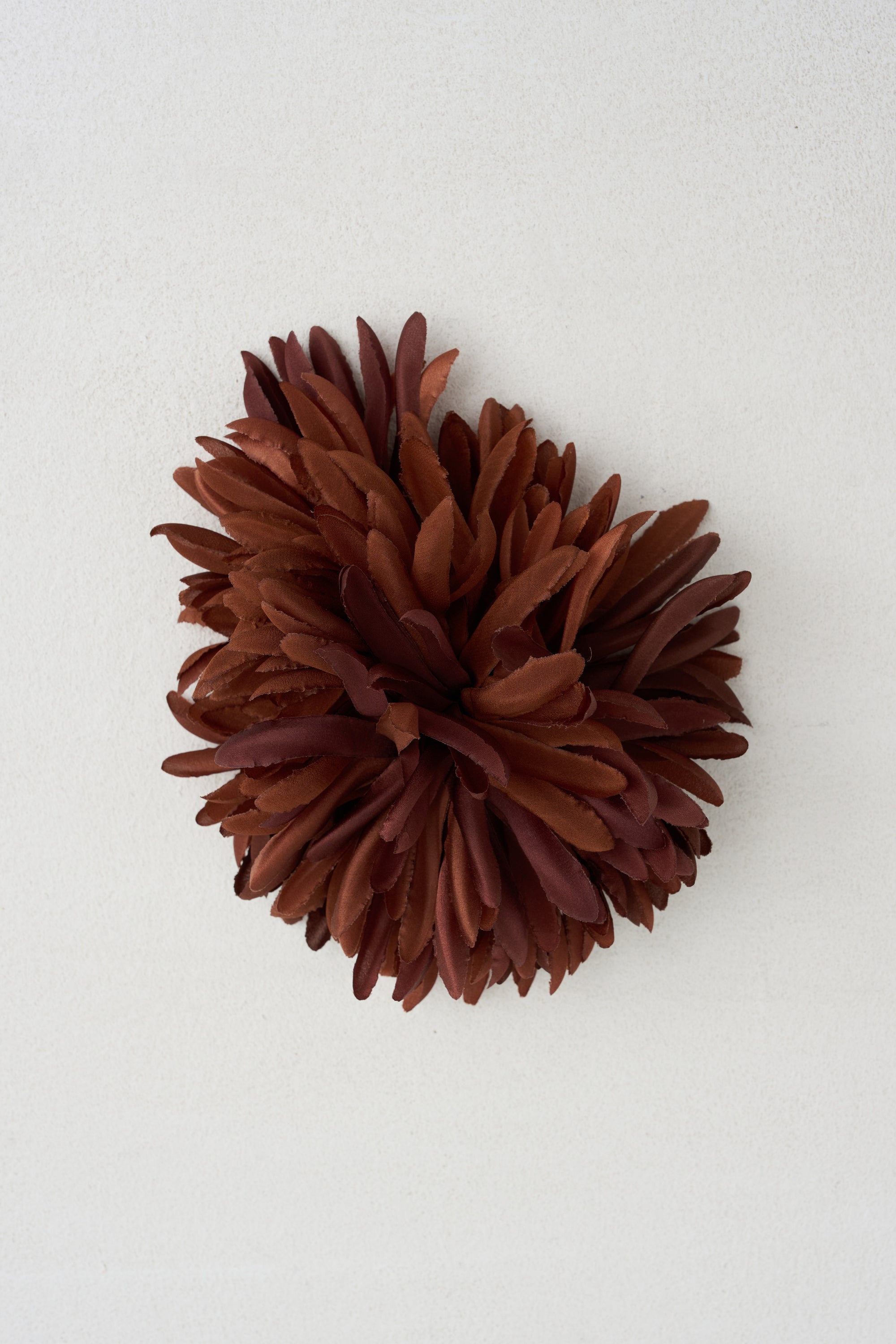 Nicole - Recycled Silk Flower Brooch