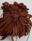Nicole - Recycled Silk Flower Brooch