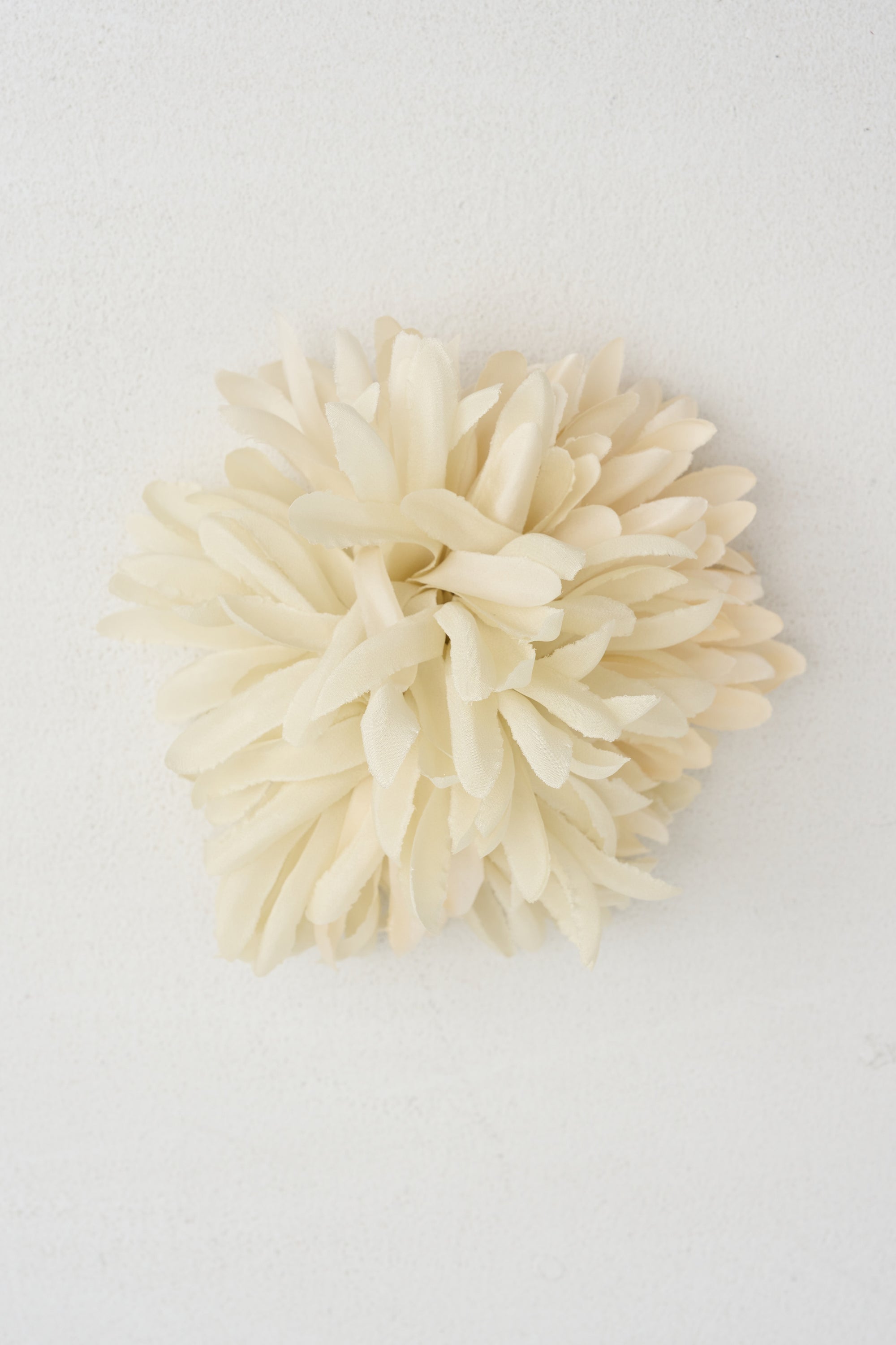 Nicole - Recycled Silk Flower Brooch