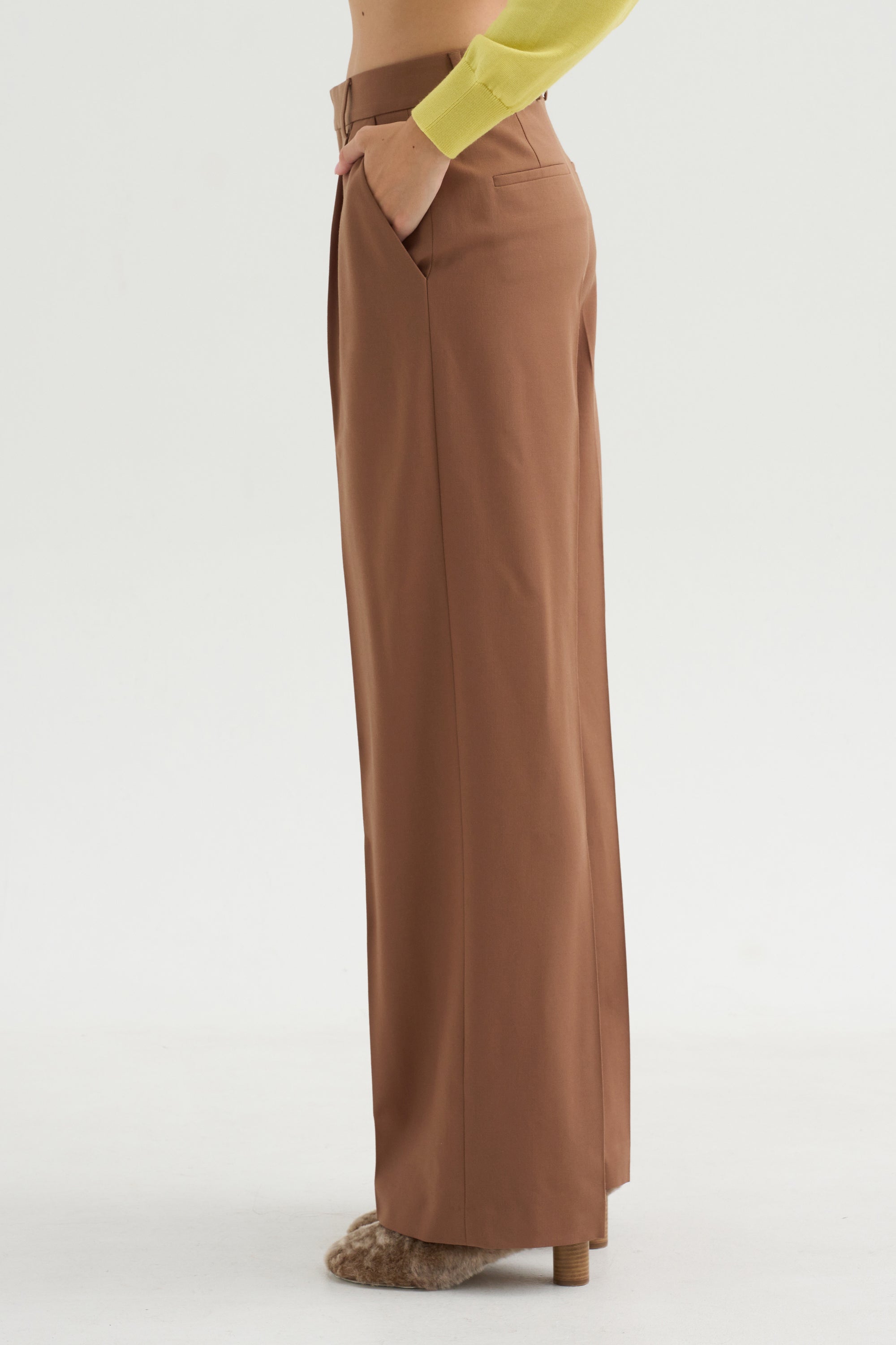 Edgar - Straight Wool Twill Pant