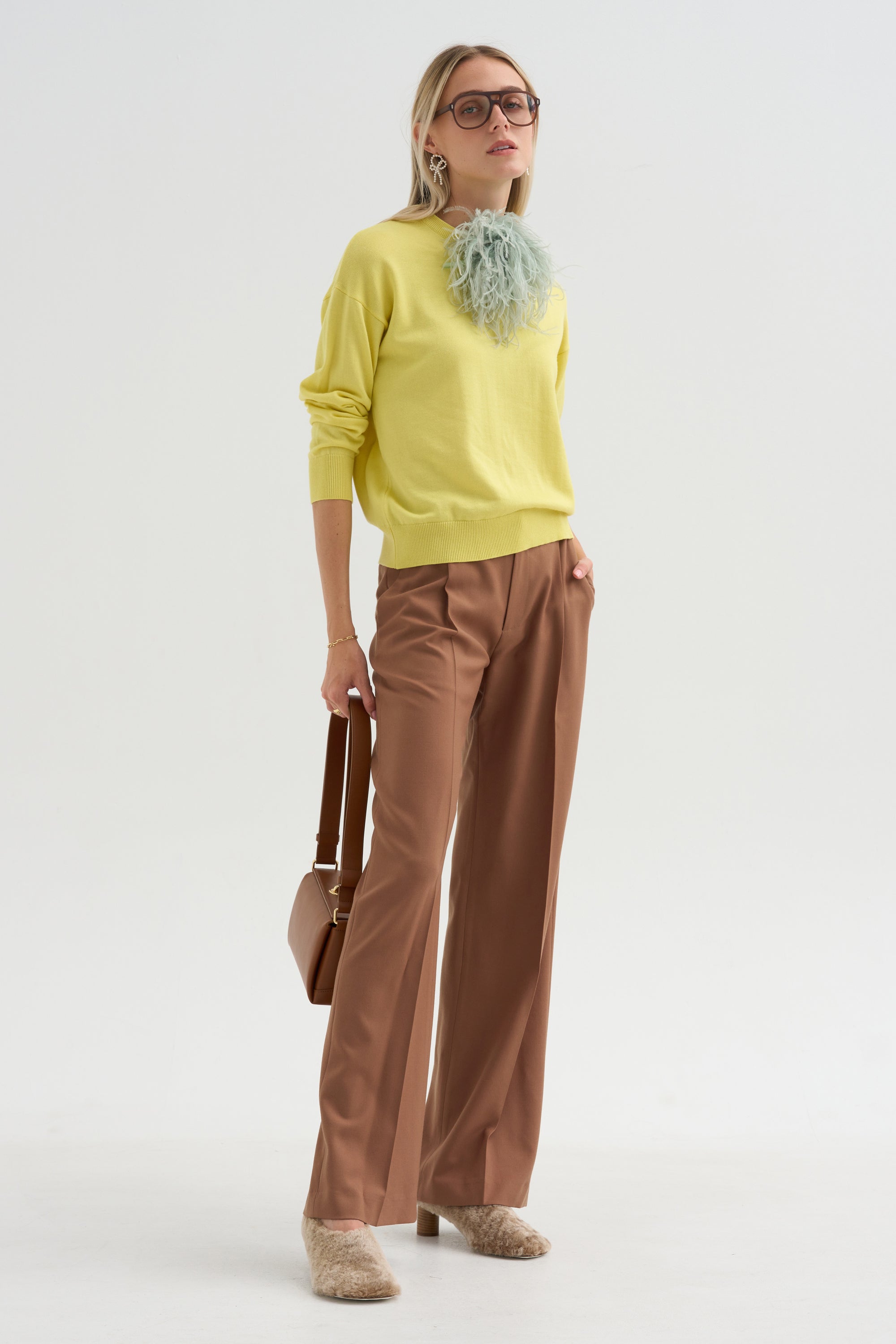 Edgar - Straight Wool Twill Pant