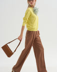Edgar - Straight Wool Twill Pant