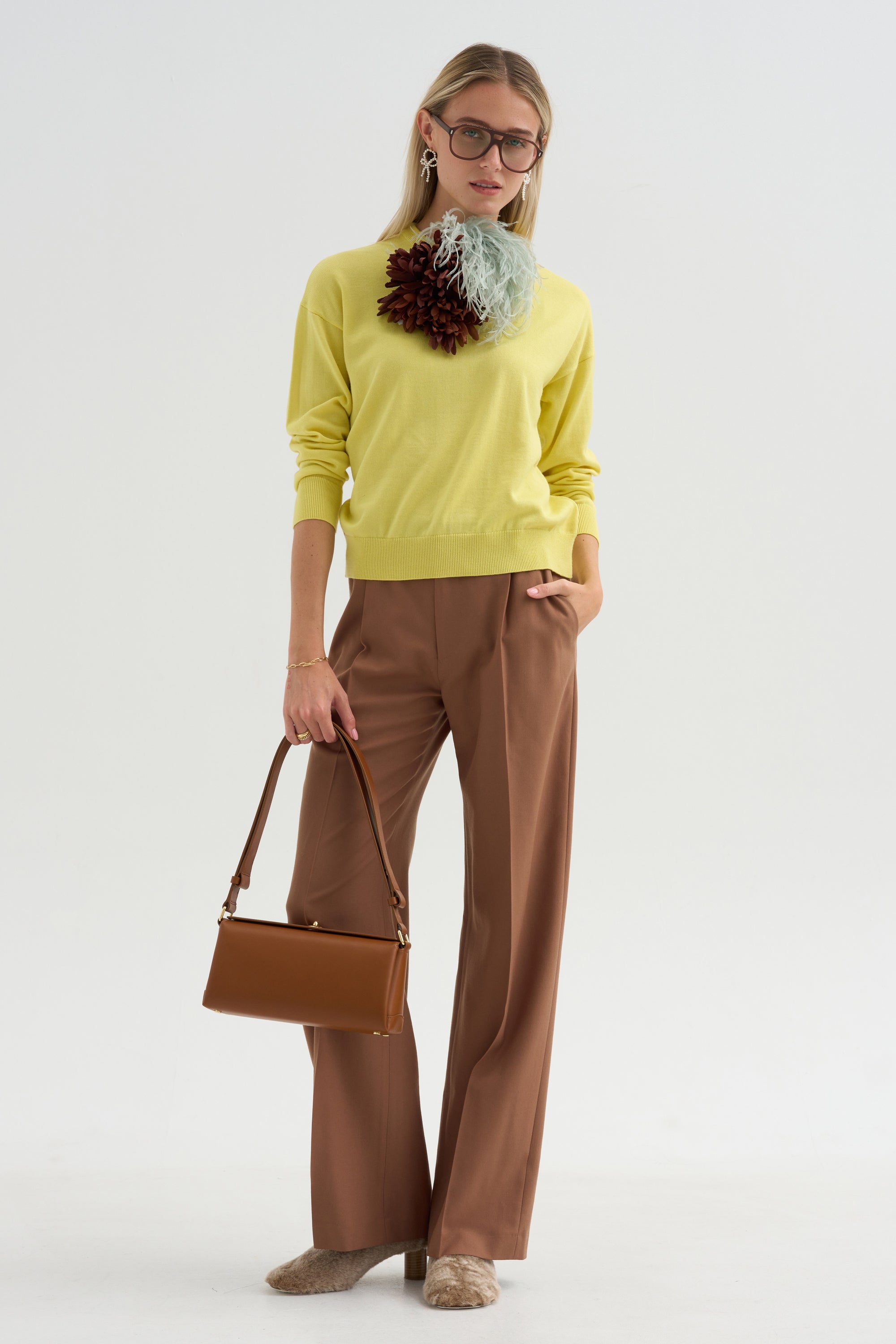 Edgar - Straight Wool Twill Pant