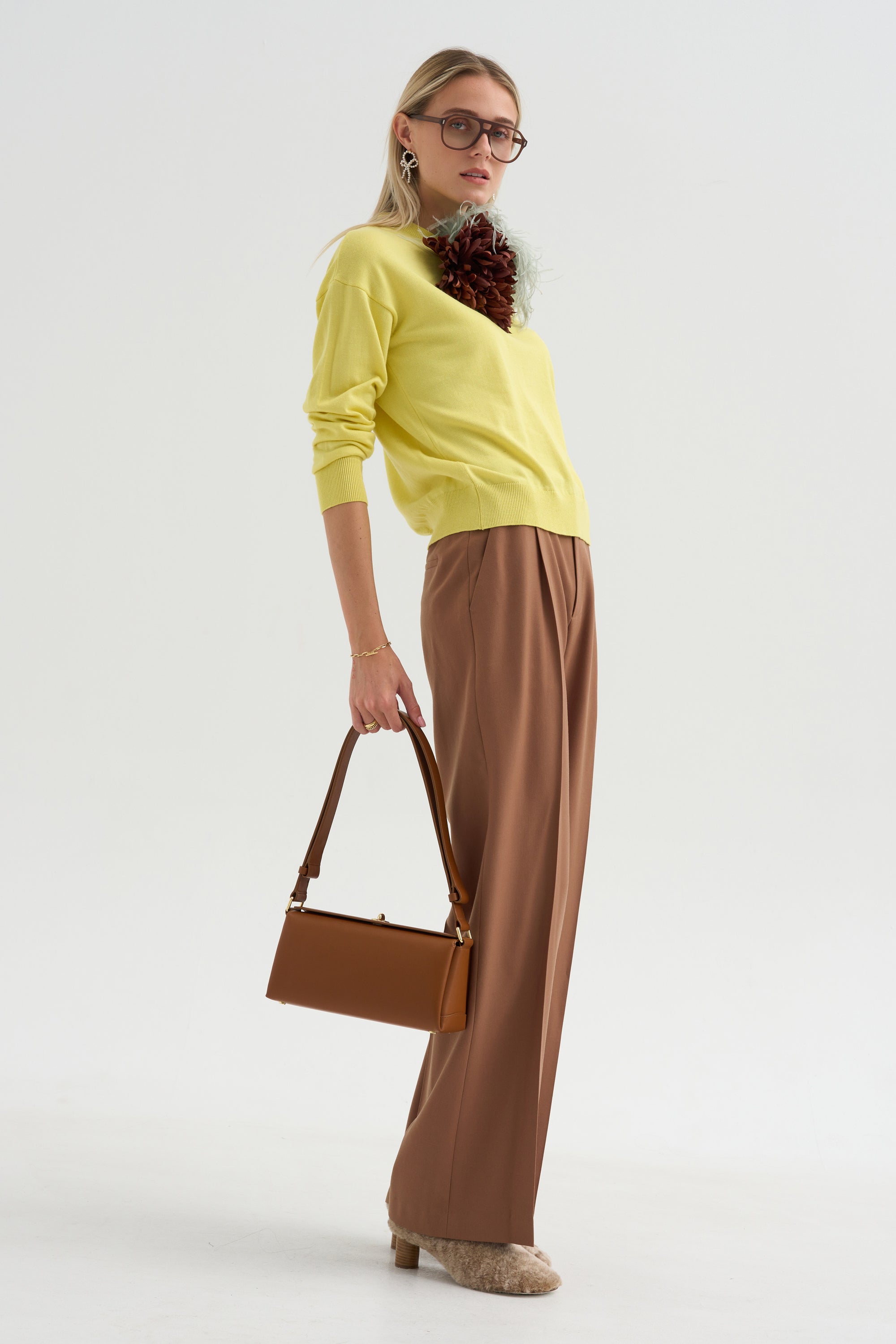 Edgar - Straight Wool Twill Pant