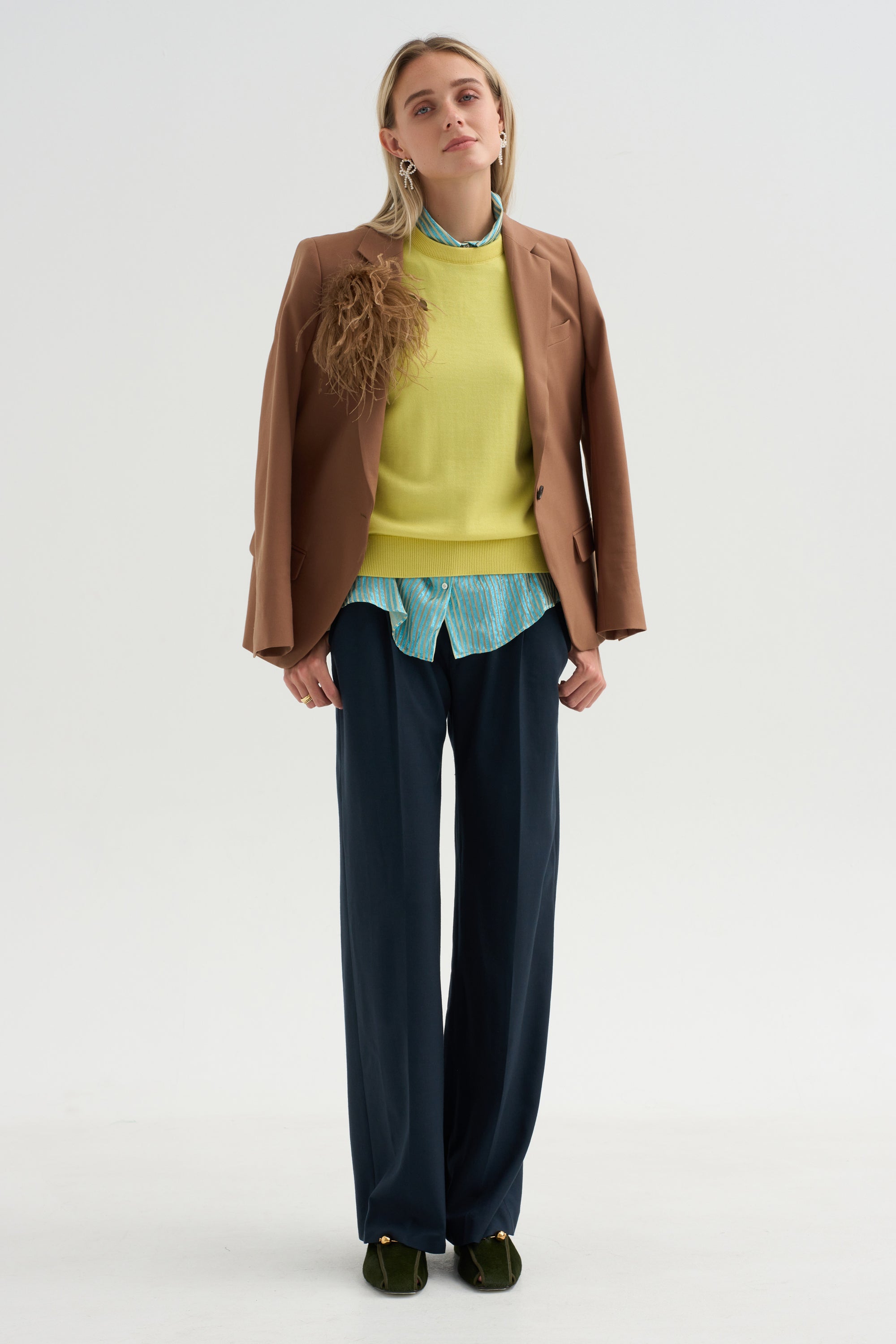 Edgar - Straight Wool Twill Pant