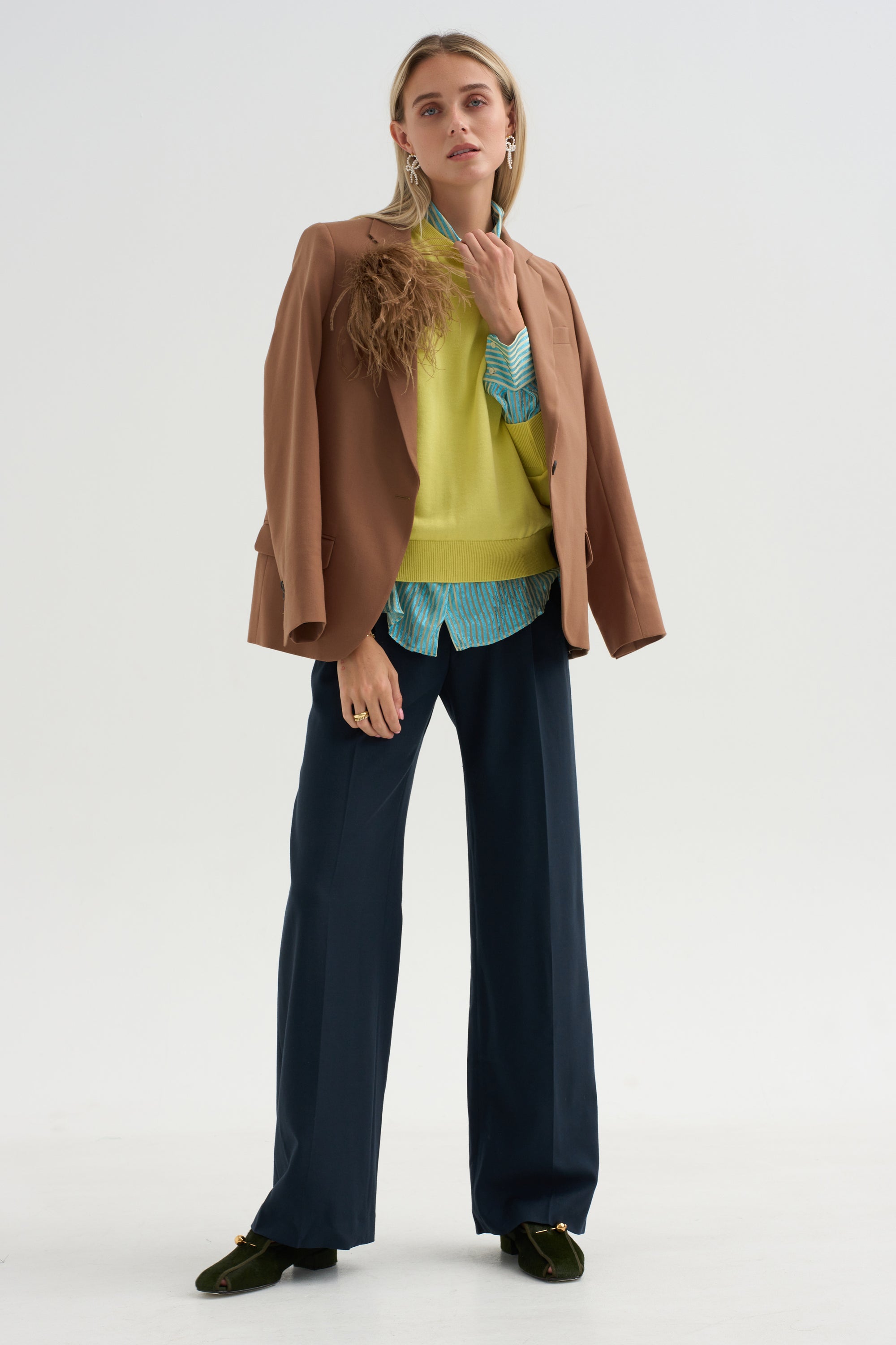 Edgar - Straight Wool Twill Pant