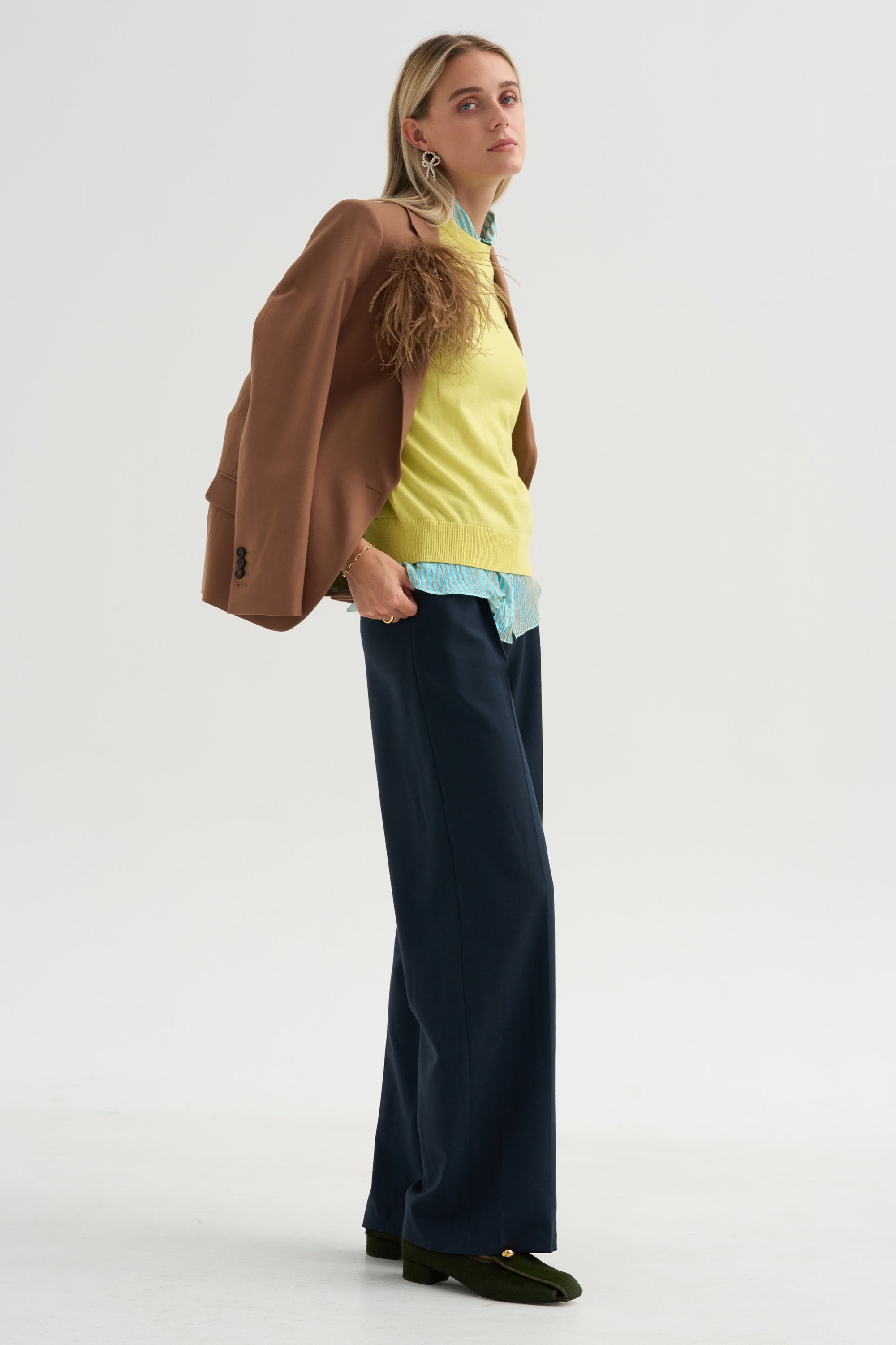 Edgar - Straight Wool Twill Pant